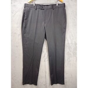 Perry Ellis Portfolio Pants 40x31.5 Dark Gray Travel Luxe Dress Slacks Easy Care